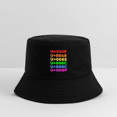 Hello, in unicode - Kid's Bucket Hat