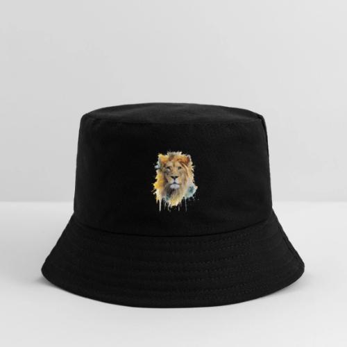 Watercolor Lion Portrait - Kid's Bucket Hat