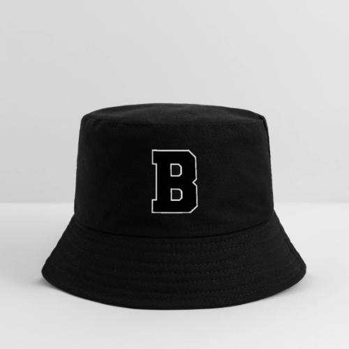Varsity Letter B Athletic Alphabet Graphic - Kid's Bucket Hat