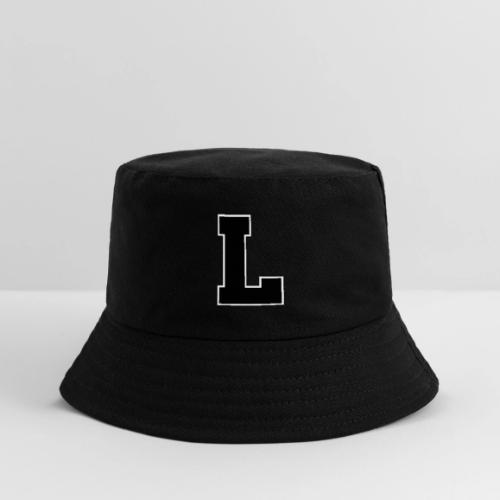 Varsity Letter L Athletic Monogram - Kid's Bucket Hat