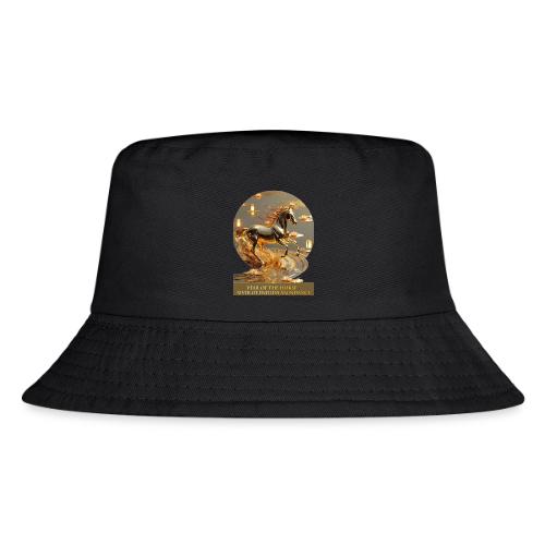 Year of the Horse Abundance T Shirt, Lunar NY Gift - Kid's Bucket Hat