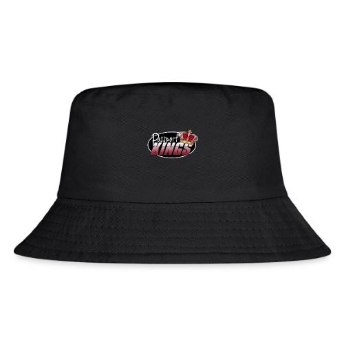 Passport Kings logo for dark shirts - Kid's Bucket Hat