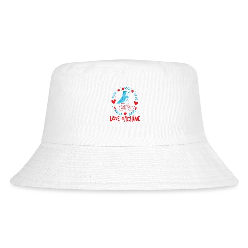 Cute Love Machine Bird - Kid's Bucket Hat