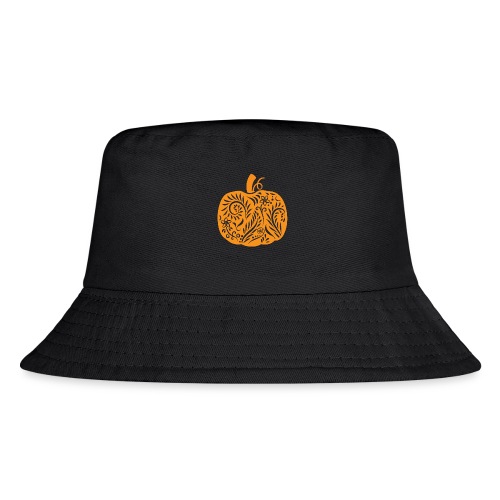 Pasliy Pumpkin Tee Orange - Kid's Bucket Hat