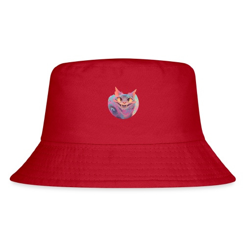 Handsome Grin Cat - Kid's Bucket Hat