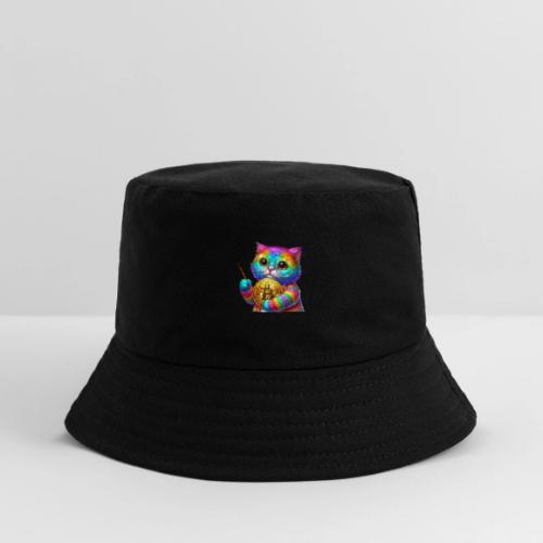 Reneck ColoredCryptoCat Teacher - Kid's Bucket Hat