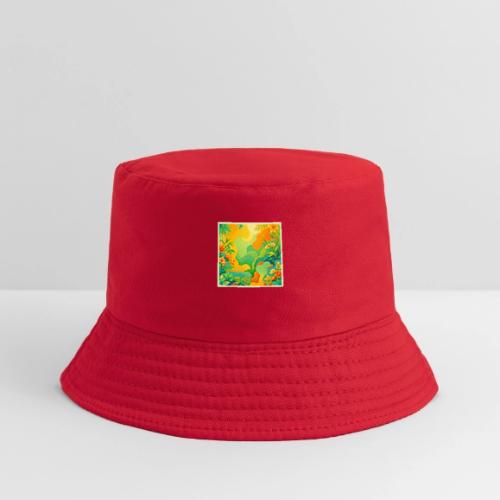 Tropical Foliage Abstract - Kid's Bucket Hat