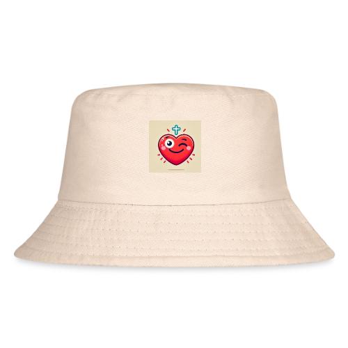 DALLE 2025 09 13 15 56 10 A winking heart sh - Kid's Bucket Hat