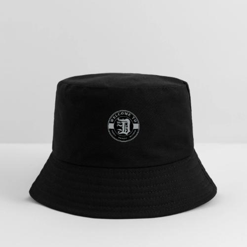 WELCOME TO THE D BADGE BLACK SILVER B - Kid's Bucket Hat