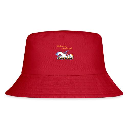 Follow me to the wall - Kid's Bucket Hat