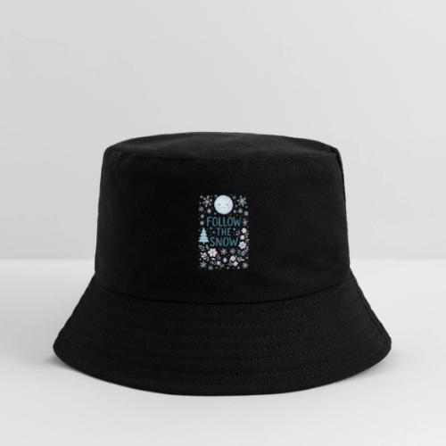 Follow the Snow – Cozy Winter Watercolor - Kid's Bucket Hat
