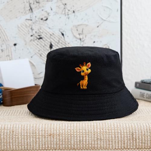 Adorable Cartoon Baby Giraffe with Big Eyes - Kid's Bucket Hat