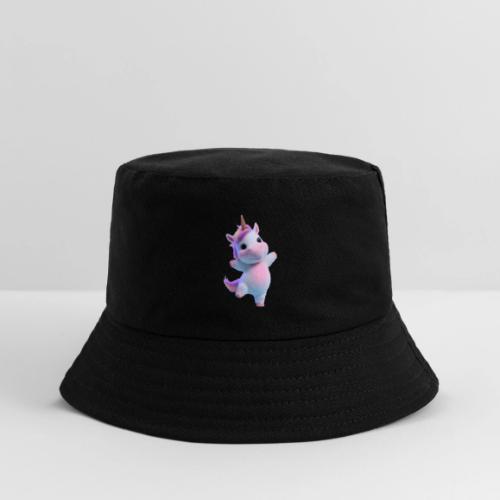 Cute Cartoon Unicorn Dancing Joyfully - Kid's Bucket Hat