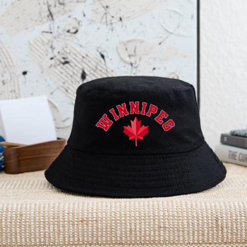 Winnipeg with maple leaf - Kid's Bucket Hat