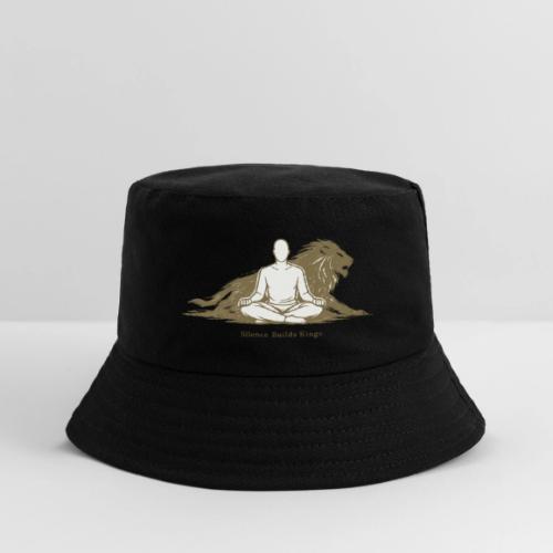 Silence Builds Kings Meditation Lion - Kid's Bucket Hat