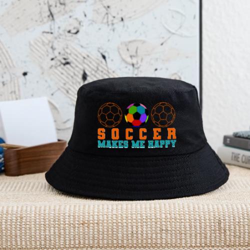 Soccer Makes Me Happy - Kid's Bucket Hat