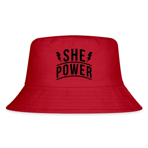 She Power - Kid's Bucket Hat