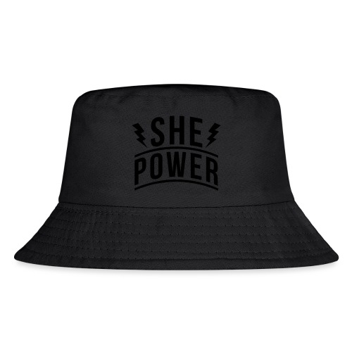 She Power - Kid's Bucket Hat