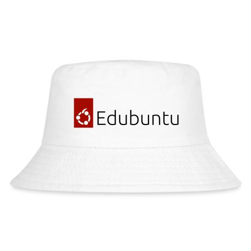 Edubuntu Logo 2023 - Black - Kid's Bucket Hat