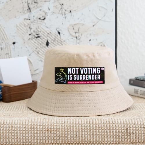 NOT VOTING IS SURRENDER - Kid's Bucket Hat