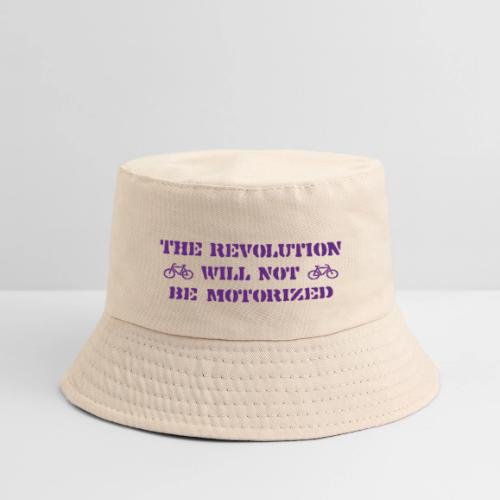 The Revolution Will Not Be Motorized - Kid's Bucket Hat