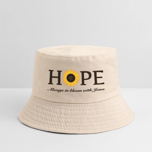 Hope Always in Bloom with Jesus Shirt – Christian - Kid's Bucket Hat