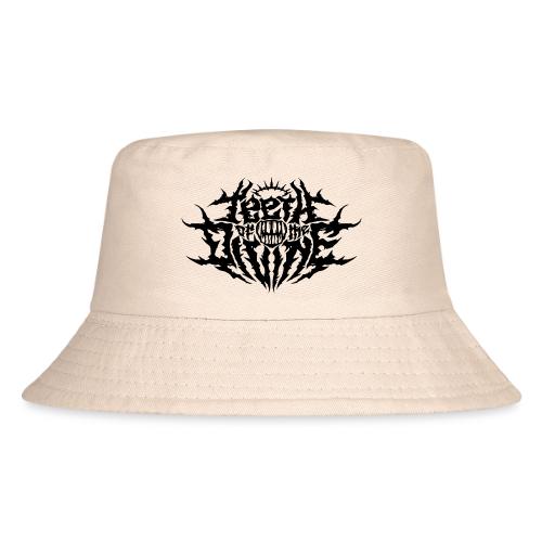 Teeth Of The Divine Logo BLACK - Kid's Bucket Hat