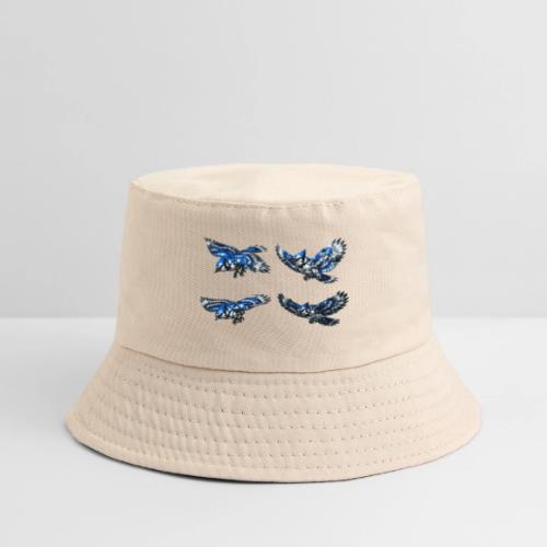 Silver Blue Jay Flight Stages - Kid's Bucket Hat