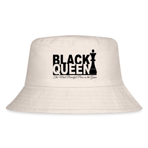 Black Queen Most Powerful Piece in the Game Tees - Kid's Bucket Hat