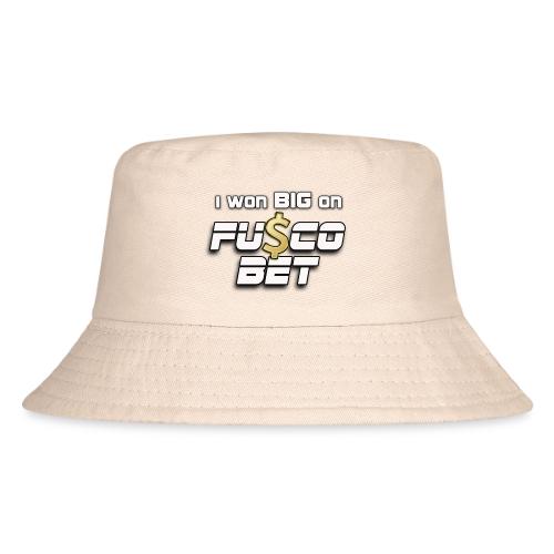 I WON BIG ON FUSCOBET - Kid's Bucket Hat