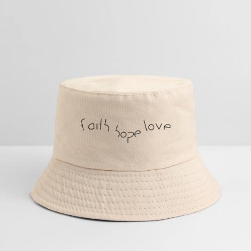 faith hope love - Kid's Bucket Hat