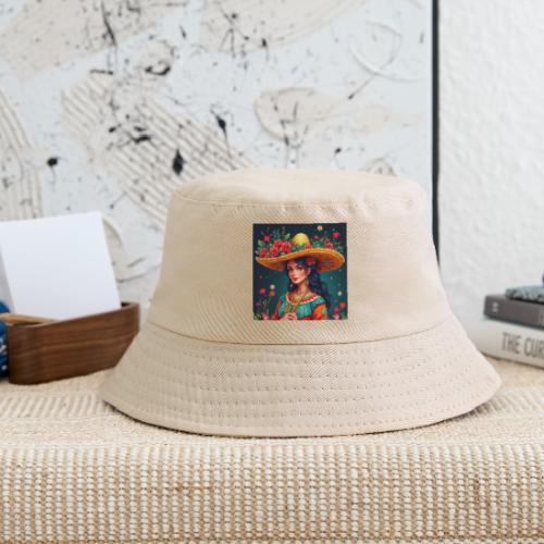 Mexican Design, Regional Mexican Charro Woman - Kid's Bucket Hat