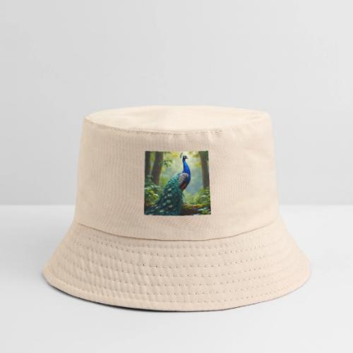 Majestic Peacock in Enchanted Forest - Kid's Bucket Hat