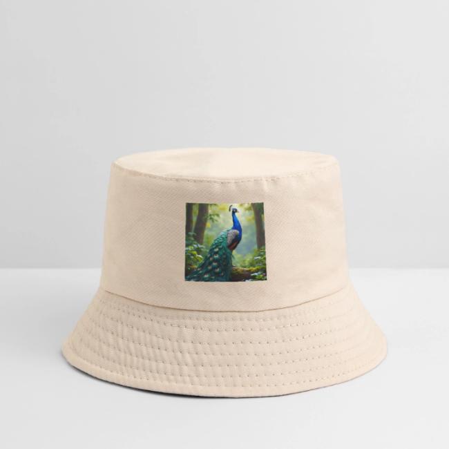 Majestic Peacock in Enchanted Forest