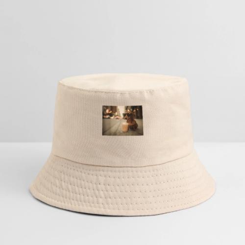 Funny Dachshund Iced Coffee Lover Tee - Kid's Bucket Hat