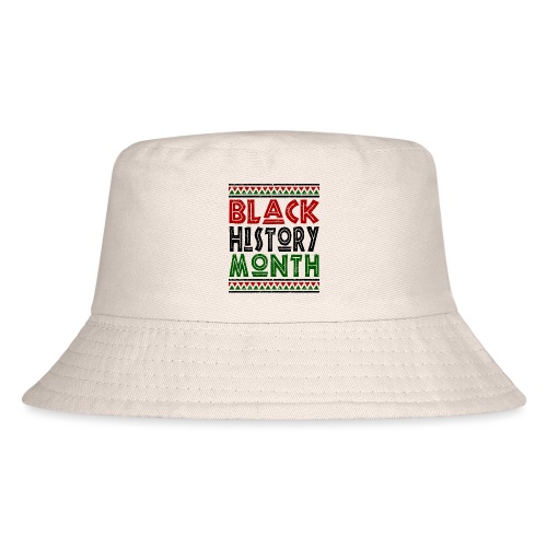 Vintage Black History Month - Kid's Bucket Hat