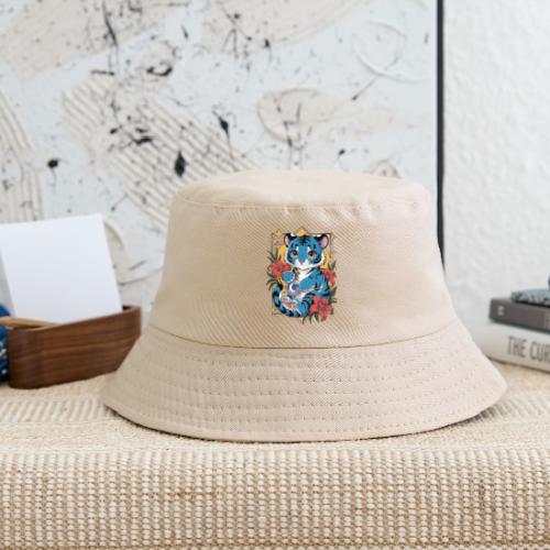 Mystic Blue Tiger Anime Potion Design – Cute tiger - Kid's Bucket Hat