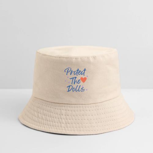 Protect The Dolls | Heart & Stars Typography - Kid's Bucket Hat
