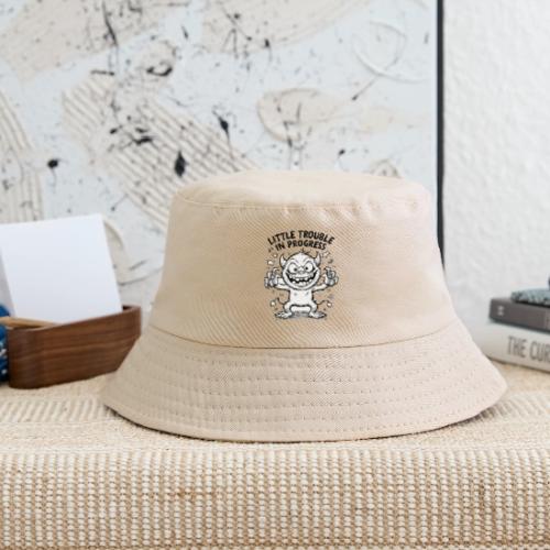 Playful Mischief Demon Illustration - Kid's Bucket Hat