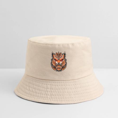 Tribal Demon Wolf Mask - Kid's Bucket Hat