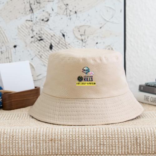 Collectivism Kills Transparent -black font - Kid's Bucket Hat