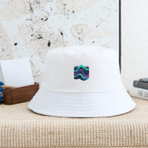 Abstract Wavy Ocean Pattern - Kid's Bucket Hat