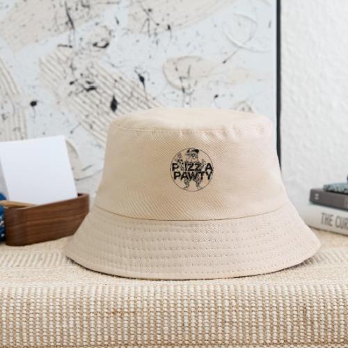 Pizza Pawty Bulldog T-Shirt | Funny Dog Pizza Tee - Kid's Bucket Hat