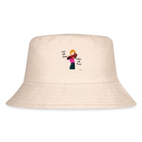 lead with speed 001 tufchick - Kid's Bucket Hat