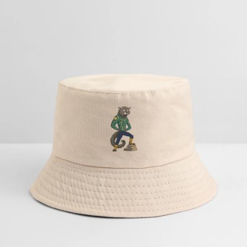 Raccoon Ranger in Neon Armor - Kid's Bucket Hat