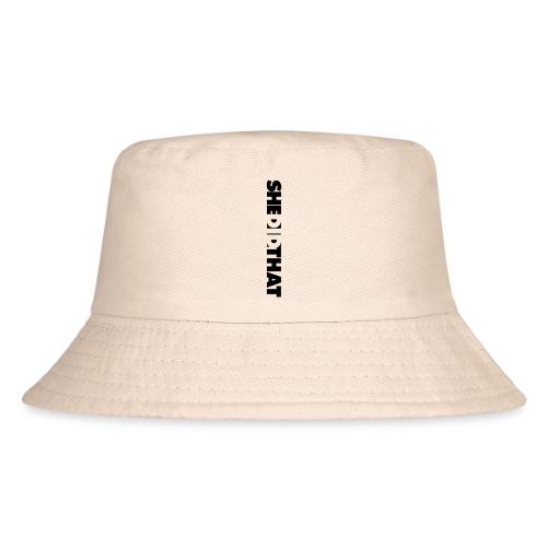 She Did That Large Design - Kid's Bucket Hat