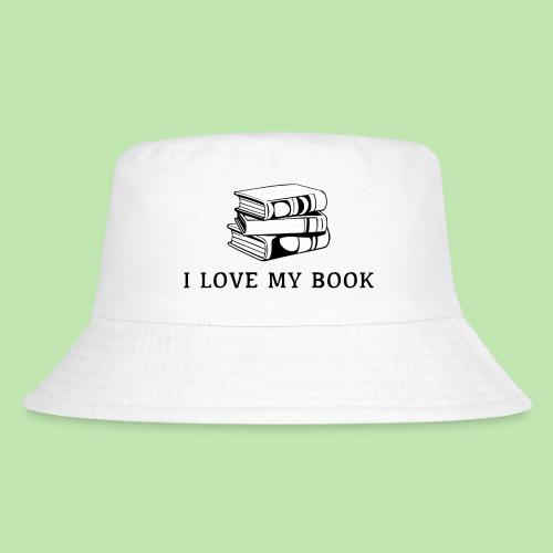 I love my book t-shirt - Kid's Bucket Hat