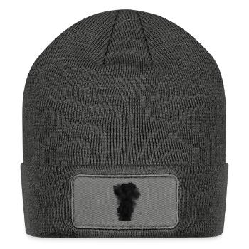 Heaven On Earth Smoke - Patch Beanie - charcoal grey - Front