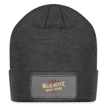 You'll Never Walk Alone - Bold Street Style - Patch Beanie - charcoal grey - Front