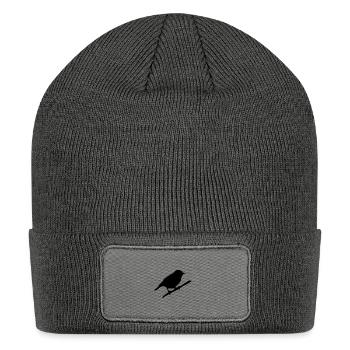 Bird - Patch Beanie - charcoal grey - Front